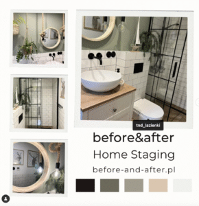 home staging lazienka