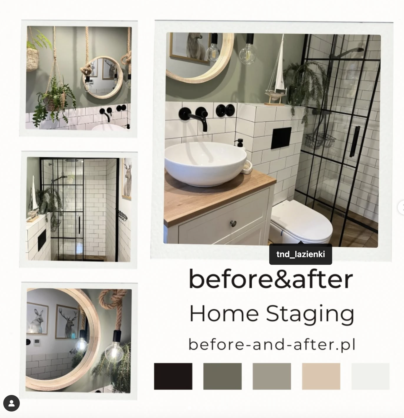 home staging lazienka